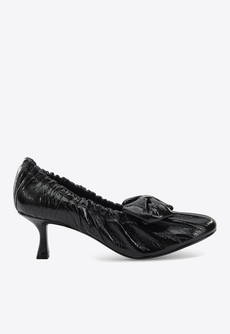Acne Studios 60 Bow Embellished Leather Pumps Black AD0794900_2744112c-aec5-4ab0-b9a2-d38e3041d33f