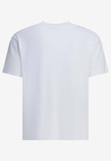 Auralee Logo-Embroidered Crewneck T-shirt A00T01STWHITE_5bdcae28-caac-449f-8772-cd11b61bc2f2