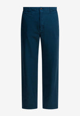 Auralee Finix Straight-leg Pants  A25SP04FDDYED NAVY_508eafb0-e864-4725-a2c0-c8d68cce1b41