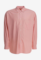 Auralee Silk Buttoned Shirt A25SS01SBLIGHT RED CHAMBRAY_6fc0c522-9cee-47ed-8613-d08d1bdd3625