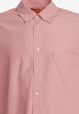 Auralee Silk Buttoned Shirt A25SS01SBLIGHT RED CHAMBRAY_6fc0c522-9cee-47ed-8613-d08d1bdd3625