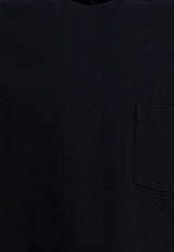 Auralee Logo-Embroidered Crewneck T-shirt A25ST01SUBLACK_d5d4b6fe-0b27-4988-95ed-6bf5317d4fc9