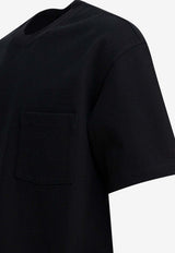 Auralee Logo-Embroidered Crewneck T-shirt A25ST01SUBLACK_d5d4b6fe-0b27-4988-95ed-6bf5317d4fc9