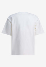 Auralee Logo-Embroidered Crewneck T-shirt A25ST01SUWHITE_c3c1355b-1ac2-455e-9436-f1cbb9f7f842
