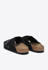 Birkenstock Kyoto Suede Slides Black 1022566BLACK_81116