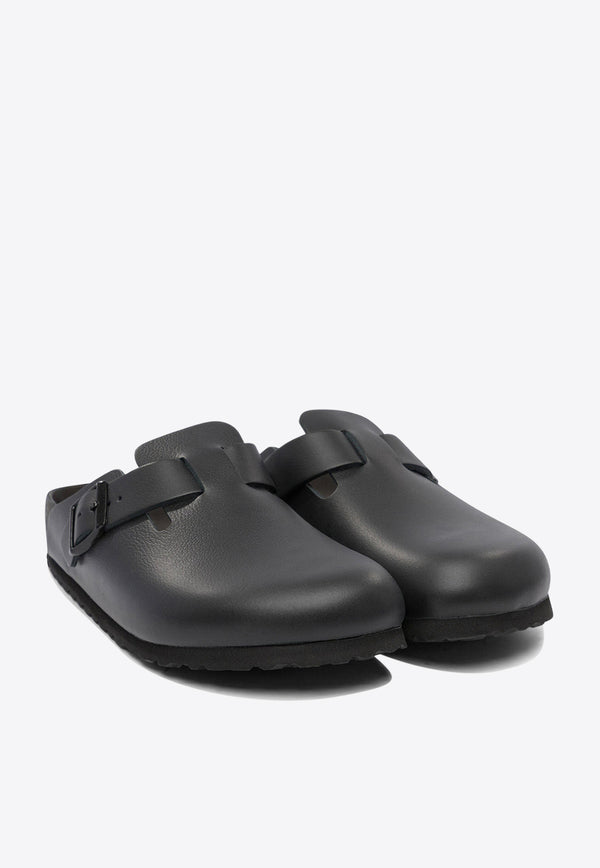 Birkenstock Boston Leather Mules Black 1026789BLACK_78574