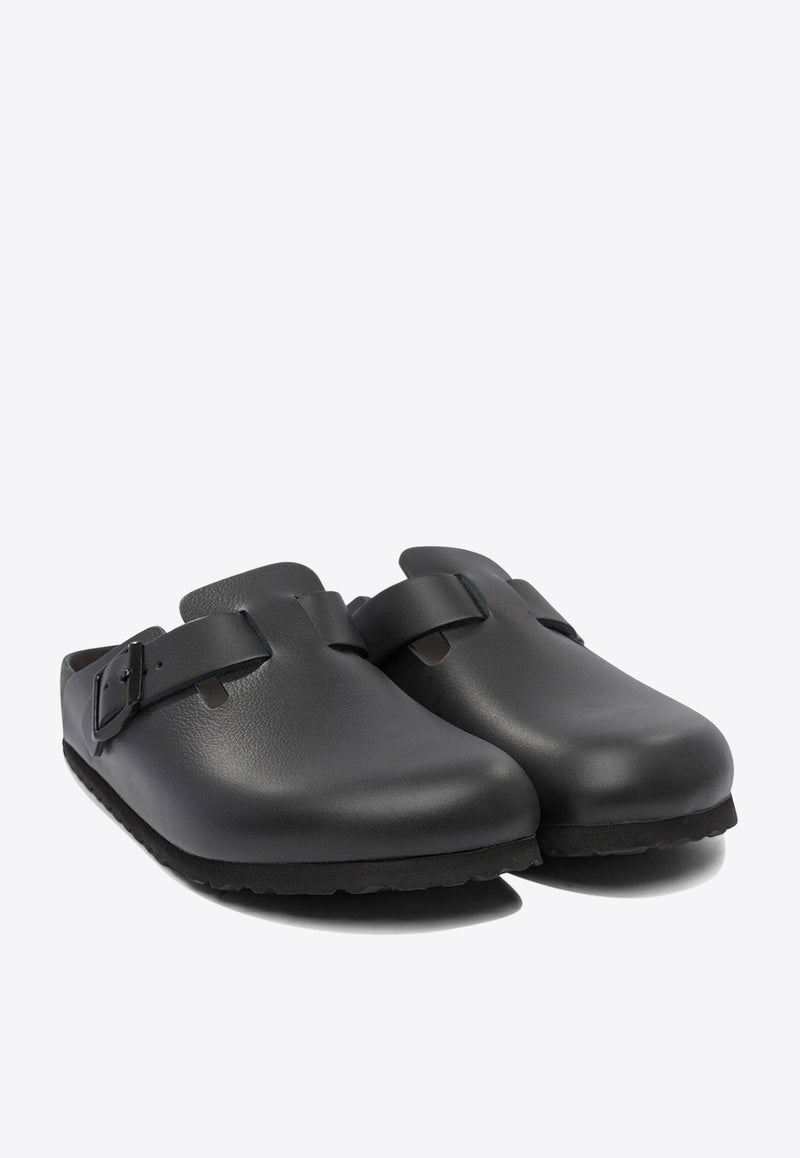 Birkenstock Boston Leather Mules Black 1026789BLACK_78574