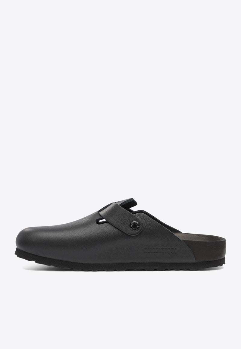 Birkenstock Boston Leather Mules Black 1026789BLACK_78574