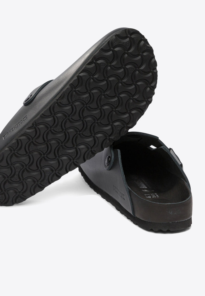 Birkenstock Boston Leather Mules Black 1026789BLACK_78574