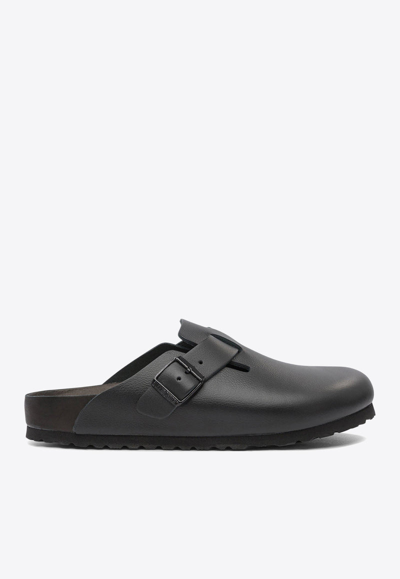 Birkenstock Boston Leather Mules Black 1026789BLACK_78574