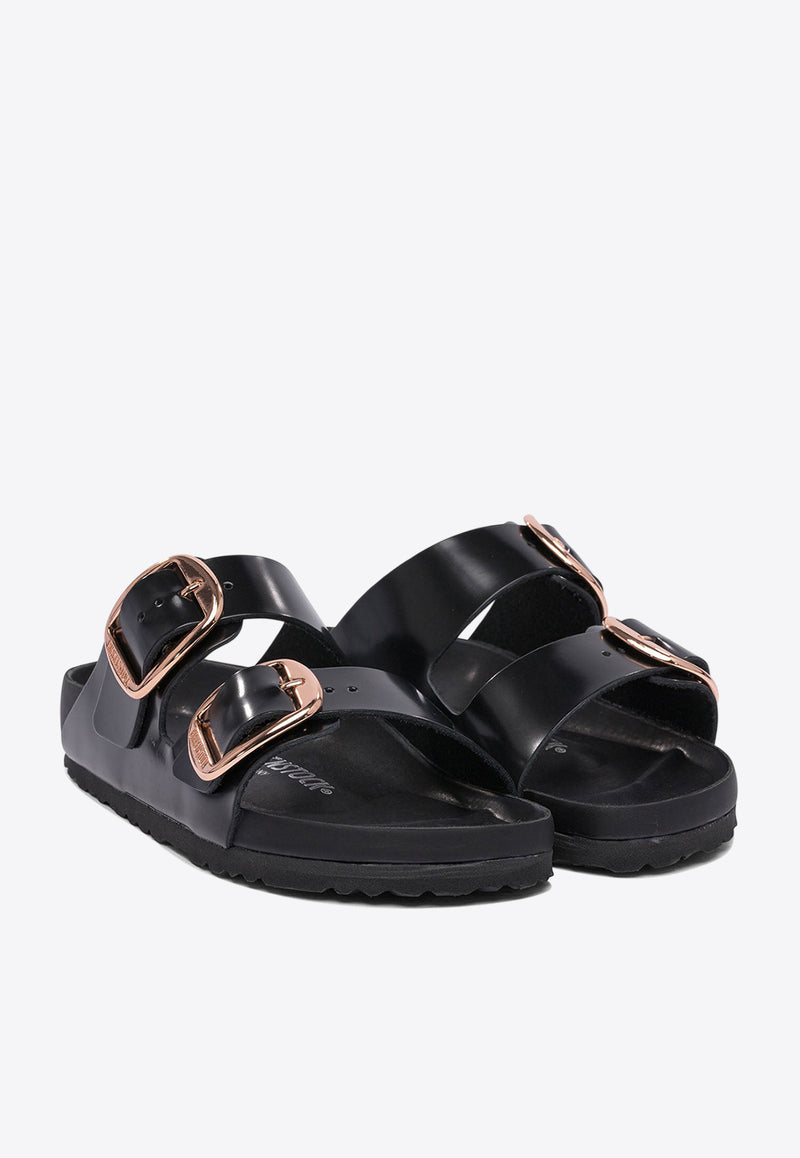 Birkenstock Arizona Big Buckle Suede Sandals Black 1027840BLACK_79630