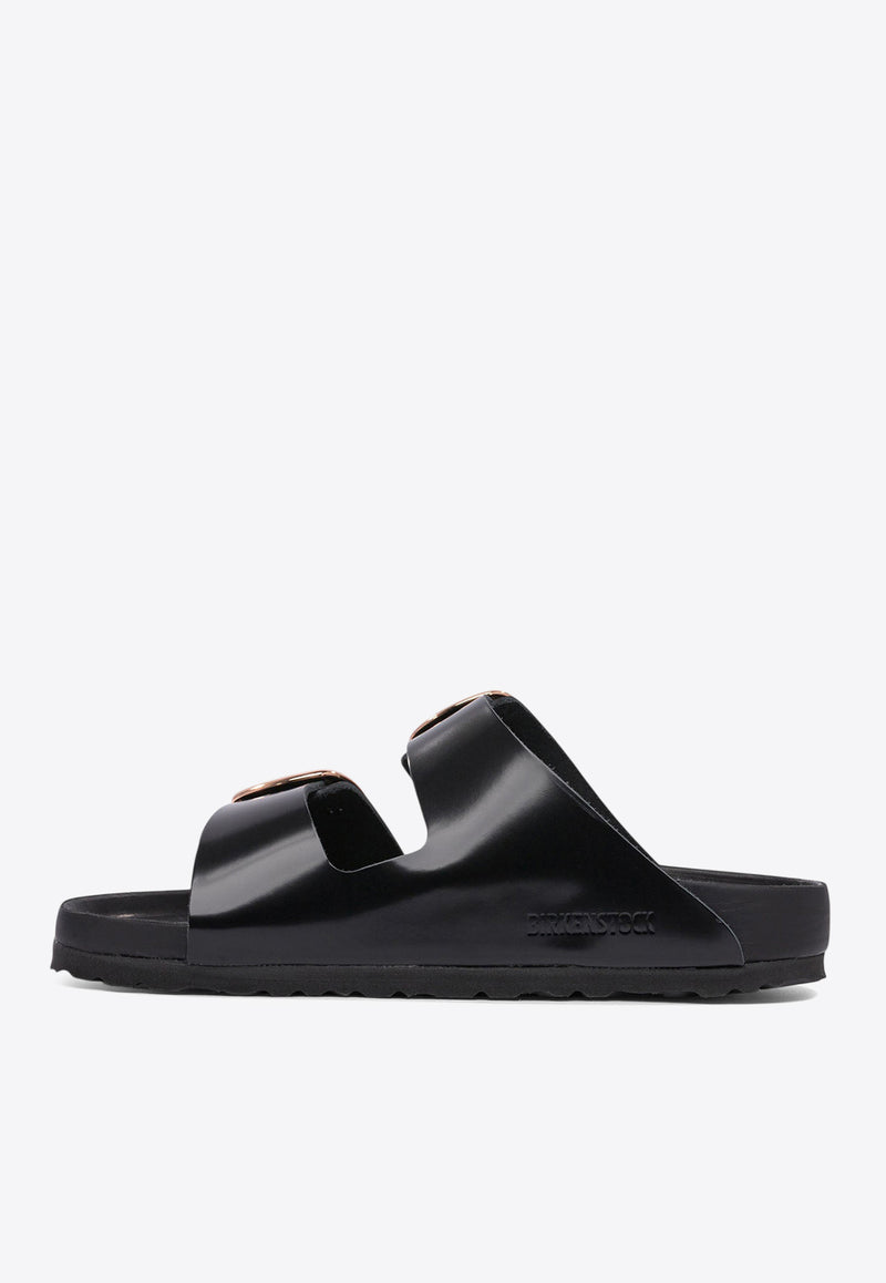 Birkenstock Arizona Big Buckle Suede Sandals Black 1027840BLACK_79630