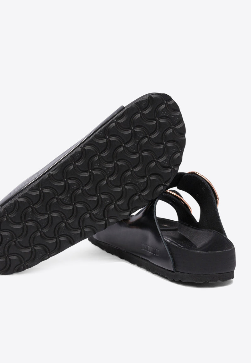 Birkenstock Arizona Big Buckle Suede Sandals Black 1027840BLACK_79630