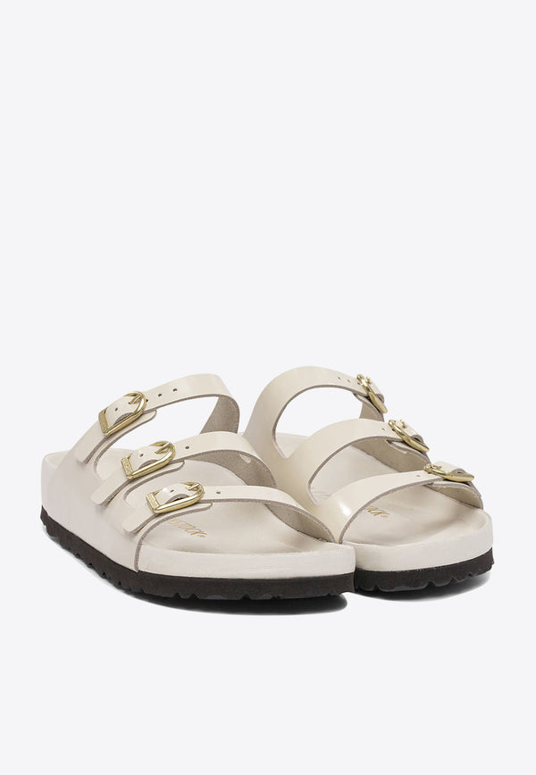 Birkenstock Florida Fresh Leather Sandals Ecru 1029355ECRU_80360