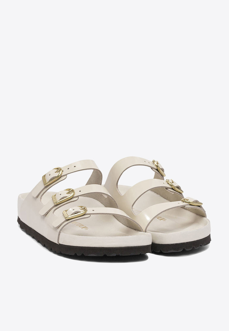 Birkenstock Florida Fresh Leather Sandals Ecru 1029355ECRU_80360