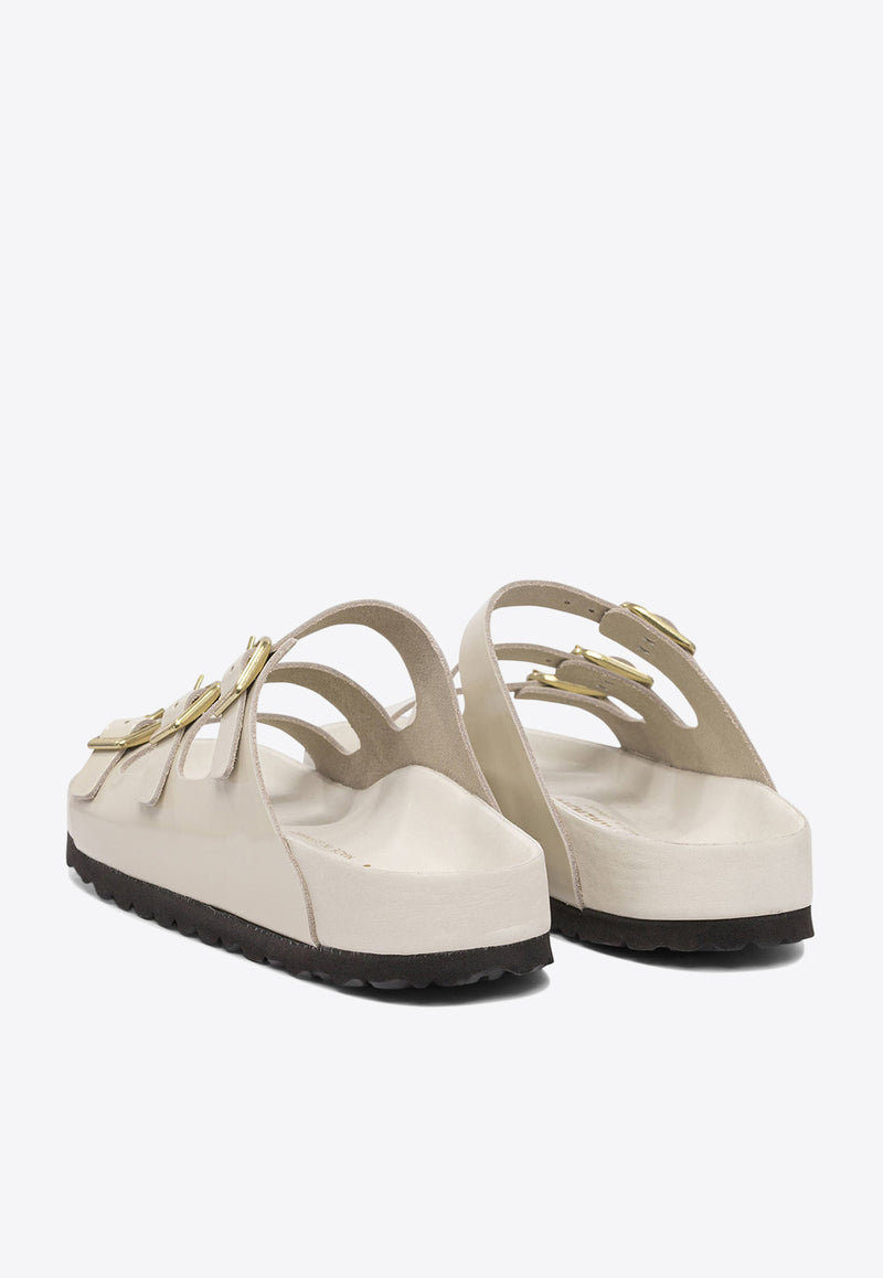 Birkenstock Florida Fresh Leather Sandals Ecru 1029355ECRU_80360