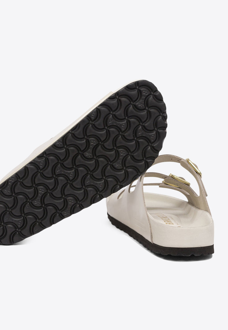 Birkenstock Florida Fresh Leather Sandals Ecru 1029355ECRU_80360