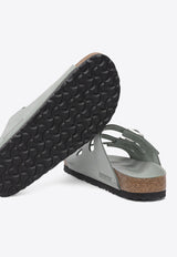 Birkenstock Florida Fresh Leather Sandals Green 1029450PURE SAGE_80649