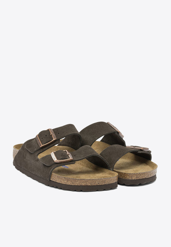 Birkenstock Arizona Suede Sandals  Brown 951313MOCCA_82254