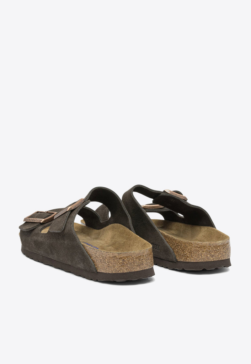 Birkenstock Arizona Suede Sandals  Brown 951313MOCCA_82254