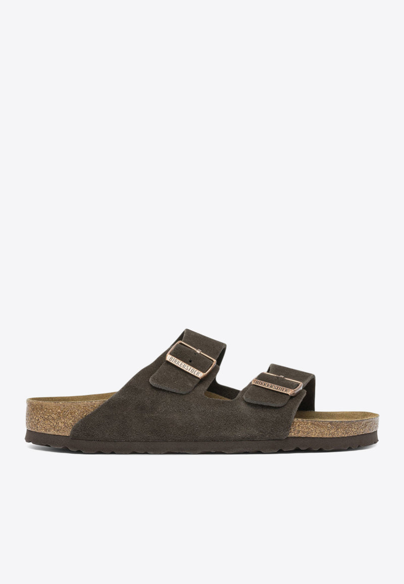 Birkenstock Arizona Suede Sandals  Brown 951313MOCCA_82254