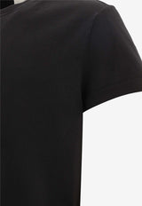 Golden Goose DB Logo Print Crewneck T-shirt Black GMP01220P00063790292_80540