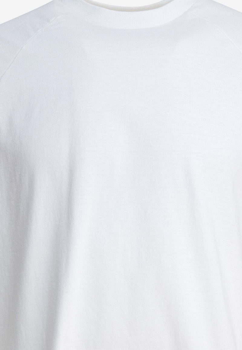 Goldwin Helicoid Crewneck T-shirt White GZ65108QUARTZ WHITE_80809