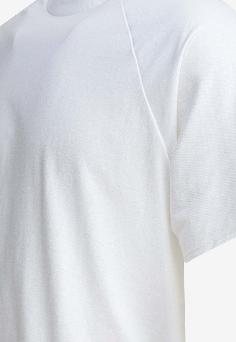 Goldwin Helicoid Crewneck T-shirt White GZ65108QUARTZ WHITE_80809