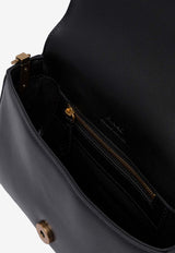 PINKO Mini Soft Leather Crossbody Bag Black 104340A0QOZ99Q_78214