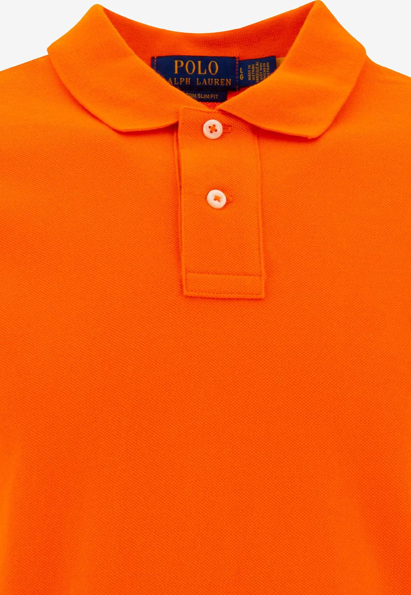 Polo Ralph Lauren Pique Polo T-shirt  Orange 710782592024SAILING ORANGE/C7318_77064