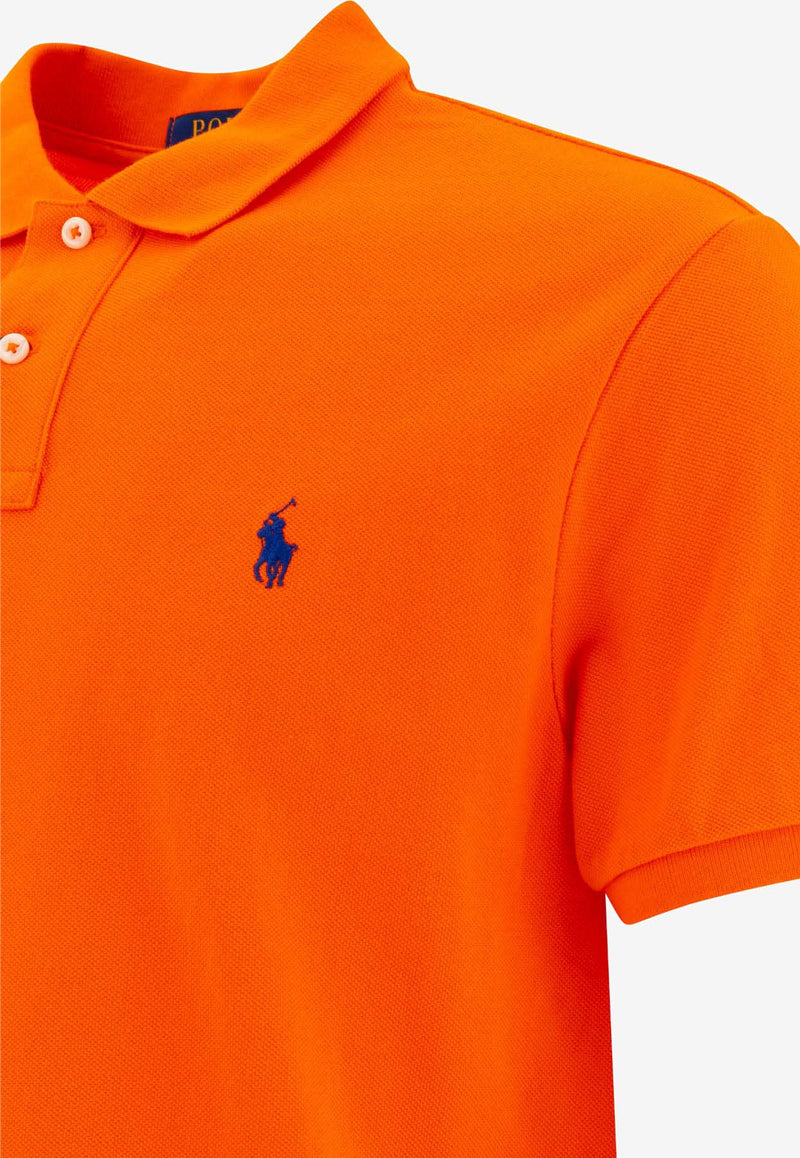 Polo Ralph Lauren Pique Polo T-shirt  Orange 710782592024SAILING ORANGE/C7318_77064