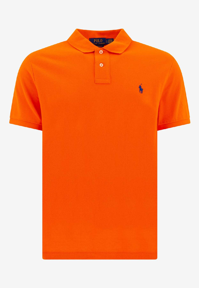 Polo Ralph Lauren Pique Polo T-shirt  Orange 710782592024SAILING ORANGE/C7318_77064