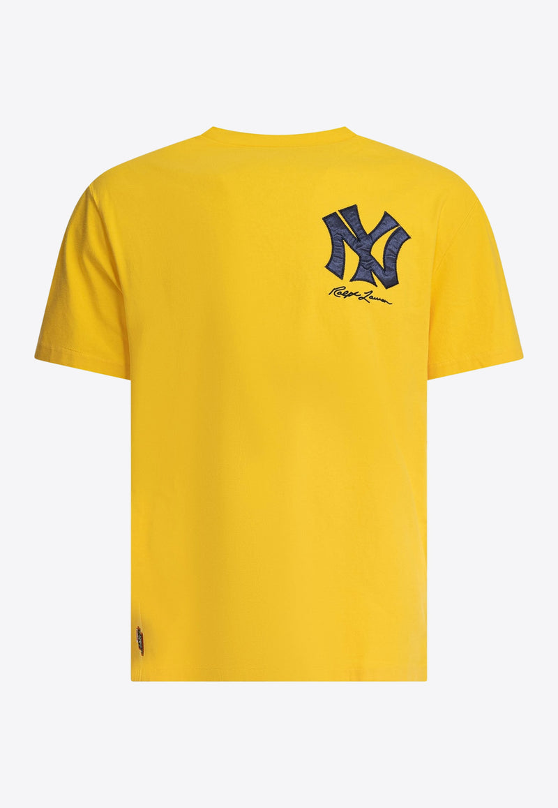 Polo Ralph Lauren Yankees Crewneck T-shirt Yellow 710967436002SIGNAL YELLOW_80550