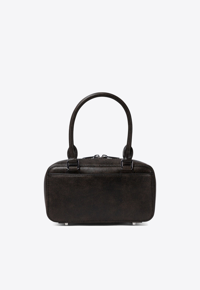 Self-Portrait Bow Embellished Handbag Black RS25-301-BBLACK_75586