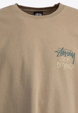 Stüssy Look Beyond Printed T-shirt Beige 19051112727 ELM_82194