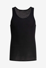Tom Ford Sleeveless Crewneck T-shirt Black T4D101210002_81419