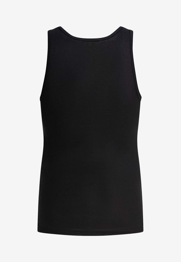 Tom Ford Sleeveless Crewneck T-shirt Black T4D101210002_81419