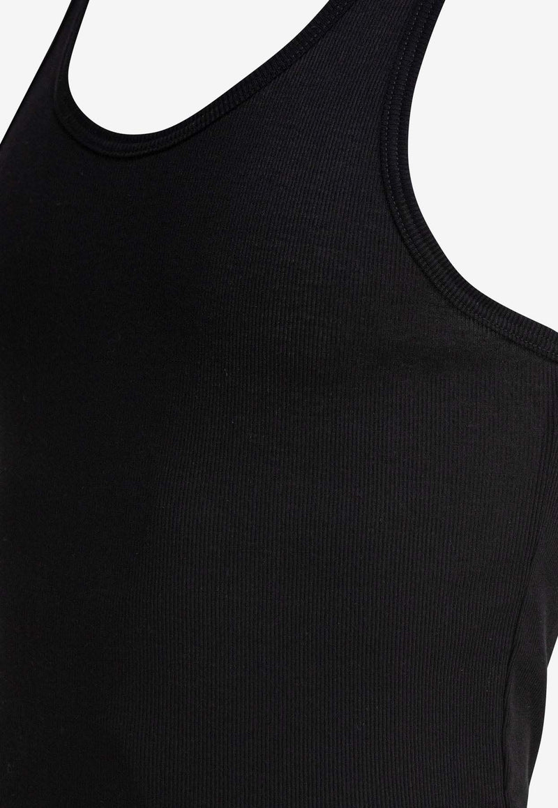 Tom Ford Sleeveless Crewneck T-shirt Black T4D101210002_81419