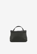 Zanellato Small Postina Leather Top Handle Bag Black POSTINA DAILY S0680100040000Z0001_75694