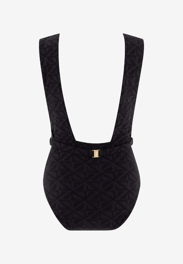 Zimmermann Maxine One-Piece Swimsuit  Black 1817WRS254BLK_686d8da1-b90c-47ab-aadd-0e349fb491f1