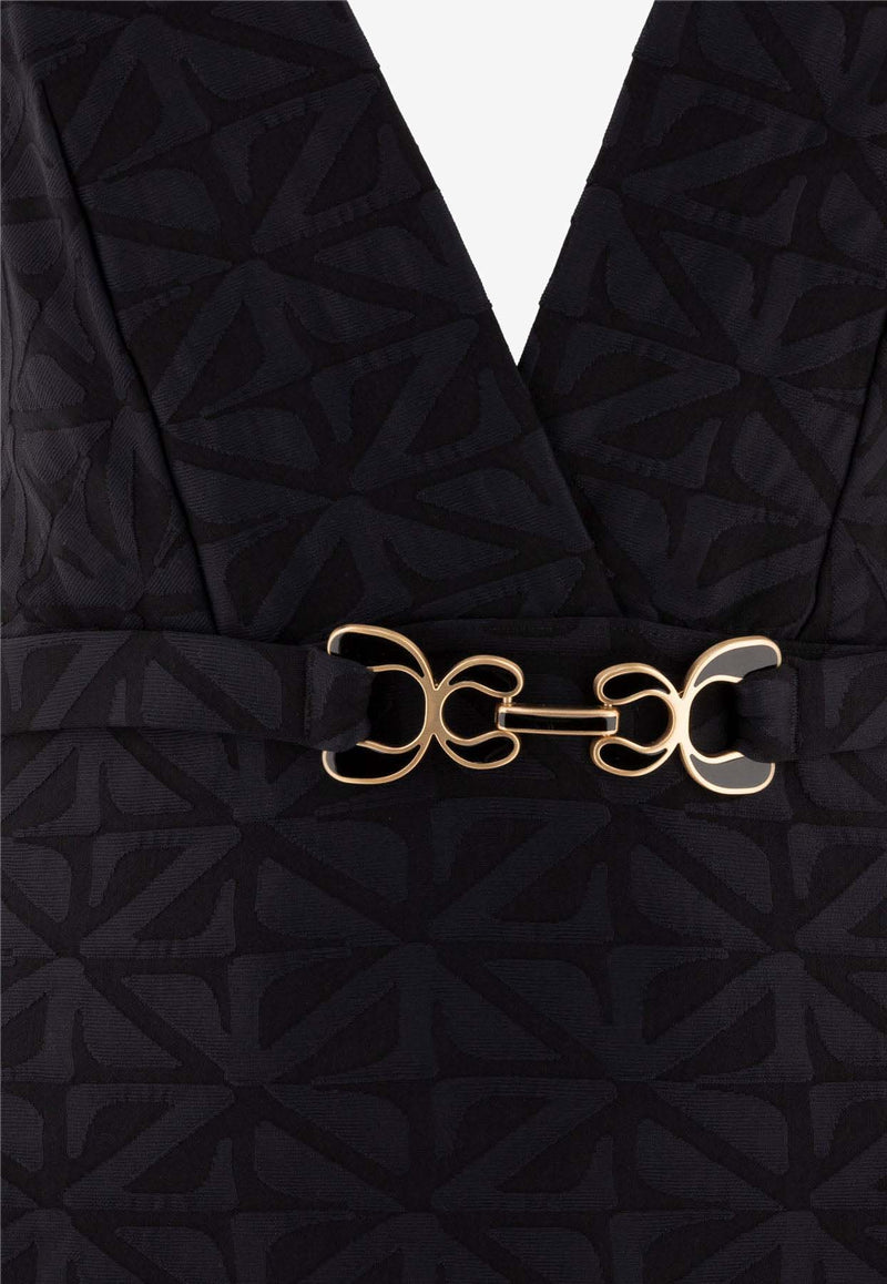 Zimmermann Maxine One-Piece Swimsuit  Black 1817WRS254BLK_686d8da1-b90c-47ab-aadd-0e349fb491f1