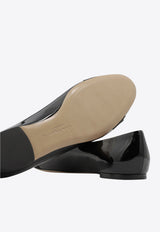 Ferragamo Varina Patent Leather Ballet Flats Black 0574556_ac109f1f-3b5c-423d-9b3c-78ca29162742