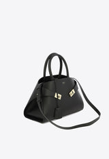 Ferragamo Medium Hug Leather Top Handle Bag Black 0766758_43cb214e-e9c6-4ebe-973b-be2b8d8f8241