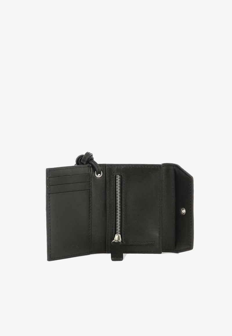 Jacquemus Le Porte Leather Wallet with Strap Black 216SL0033061990_2c5647c7-3d11-4076-a5d7-6a4522ed3166