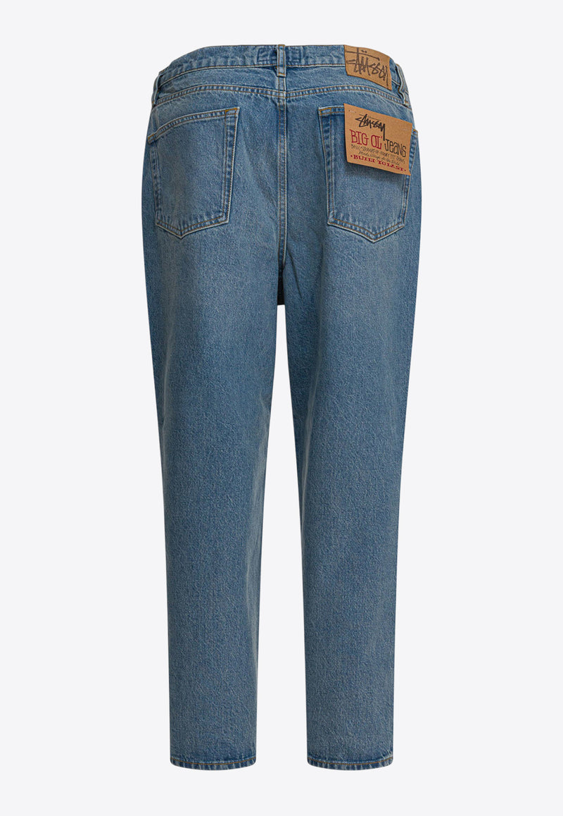 Stüssy Big Ol' Slim Jeans Blue 1165990951 WASHED BLUE_82350