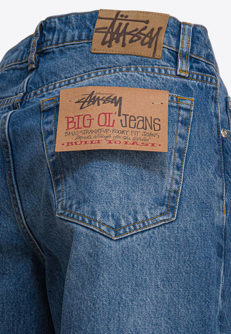 Stüssy Big Ol' Slim Jeans Blue 1165990959 MEDIUM BLUE_895867e2-d3b0-487e-8e37-a8d2cfdd22ae