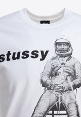 Stüssy Graphic Print Logo T-shirt White 19051071201 WHITE_2408f84a-3f34-429d-96a0-306ab9d33ead
