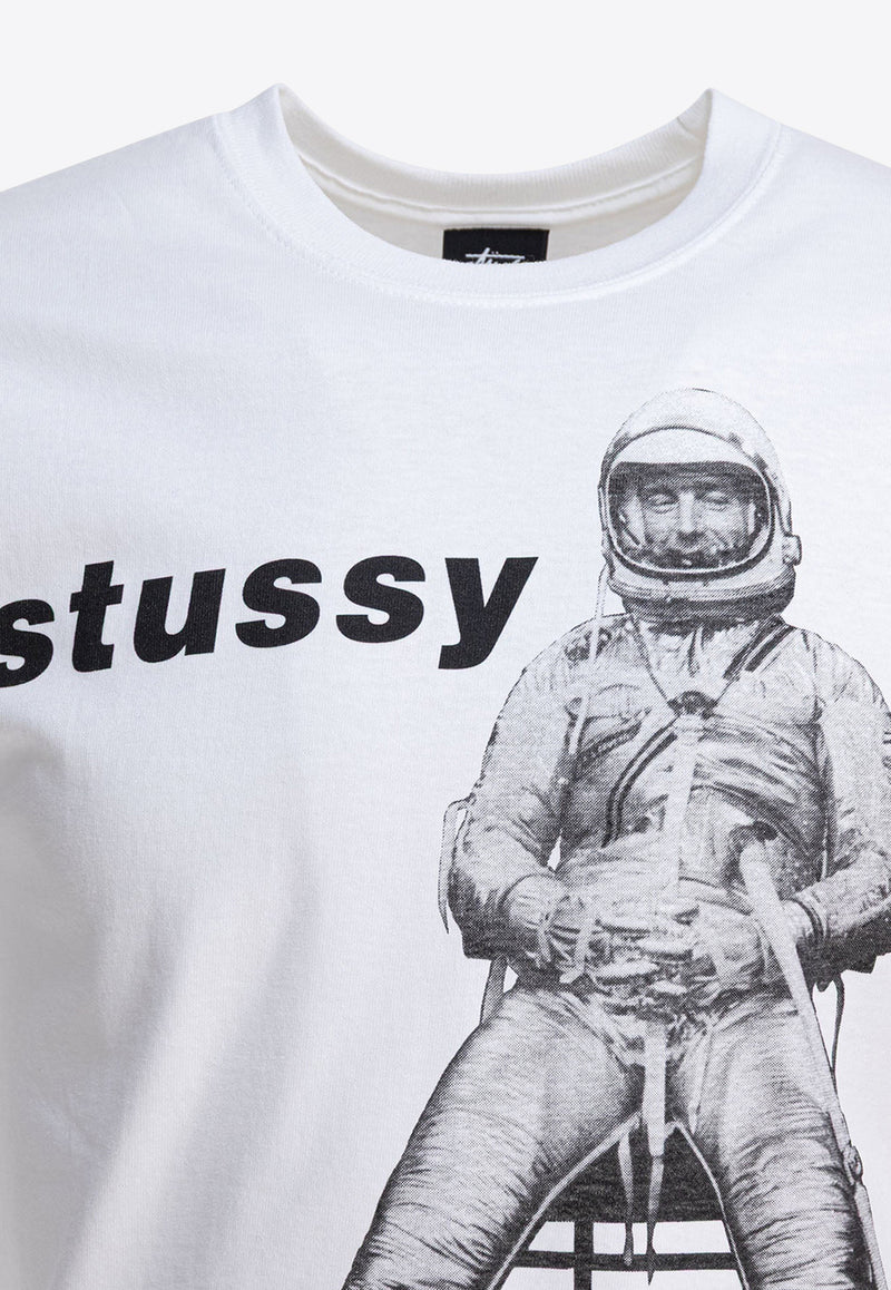 Stüssy Graphic Print Logo T-shirt White 19051071201 WHITE_2408f84a-3f34-429d-96a0-306ab9d33ead