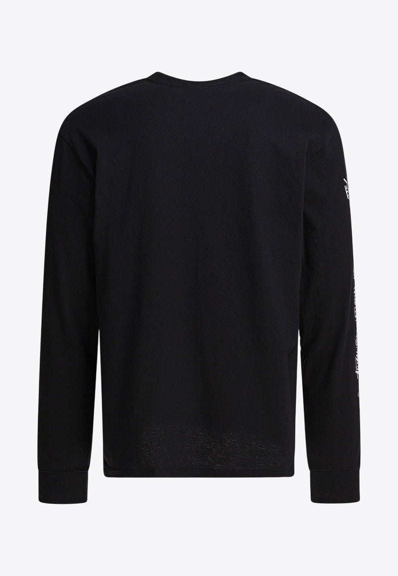 Stüssy Long Haul Long-Sleeved T-shirt Black 19951140001 BLACK_bb4a64d6-72fb-4f96-8508-6fee8ee8d6d9