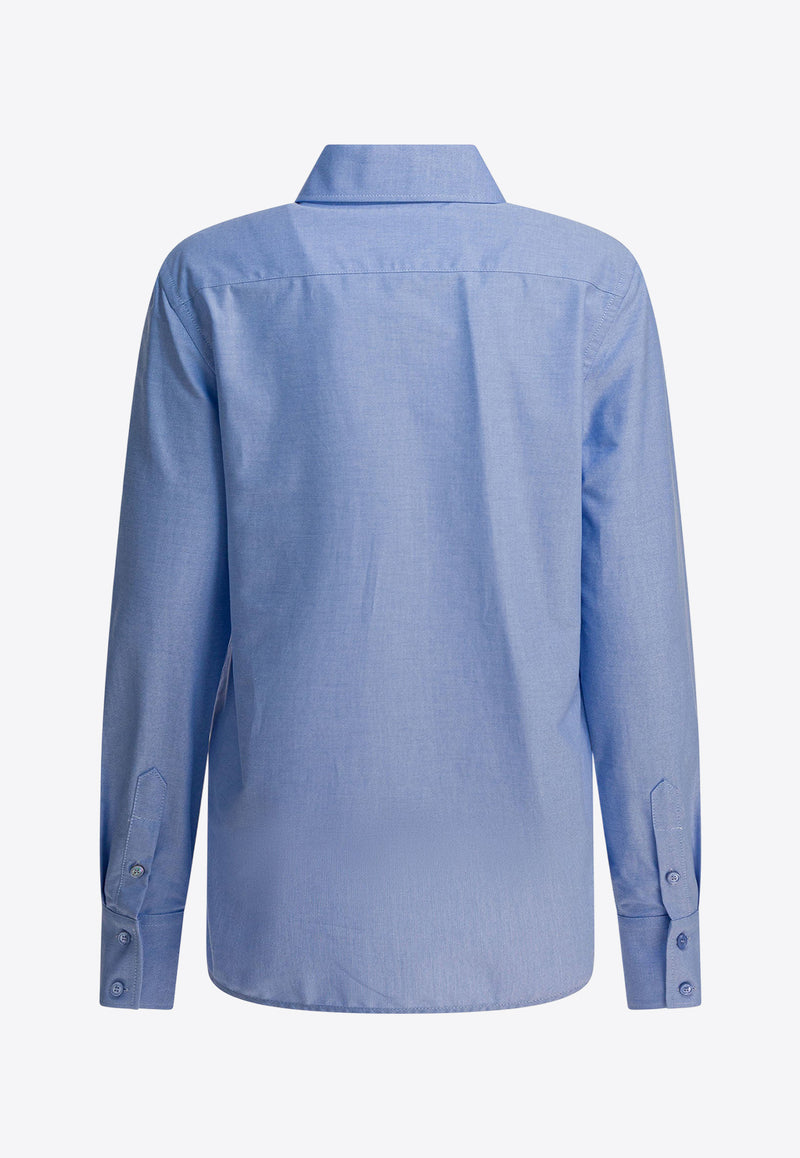 Logo Embroidered Buttoned Shirt
